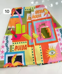 Short Saia Zara (saia frente e costas)
