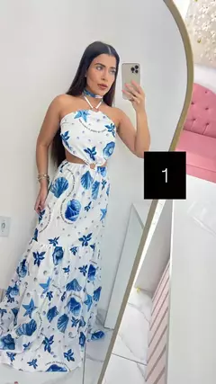 Vestido Longo Constelação