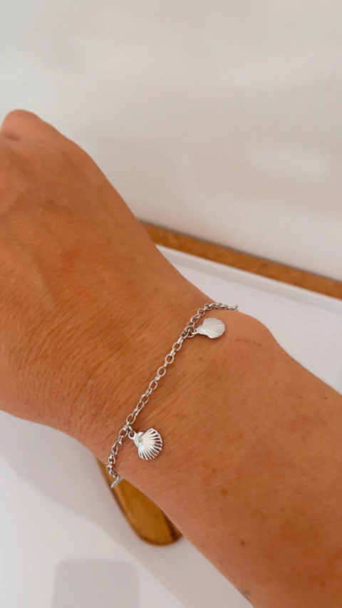 pulseira concha fluir - comprar online