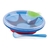 Plato Térmico con Ventosa Nuby Azul - comprar online