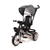 Triciclo Direccional Reforzado con Asiento Giratorio Love Gris