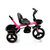 Triciclo Direccional con Toldo y Contenciones Felcraft Rosa - papalotebebes