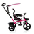 Triciclo Direccional con Toldo y Contenciones Felcraft Rosa - comprar online