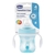 Vaso con Boquilla de Silicona Antiderrame 200ml Chicco Celeste +4M - comprar online