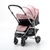 Coche Reforzado con Manija Rebatible Bebesit Rosa - comprar online
