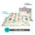 Alfombra Anti Golpes Plegable 1.20x1.80mts Bipokids Peces/Elefante - papalotebebes