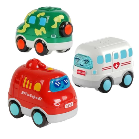 Auto Pequeño Con Luz y Sonido Huanger +12M - comprar online