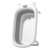 Bañera Plegable 32lts Felcraft Gris