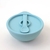 Bowl Con Tapa y Cuchara de Silicona Tatoon Celeste