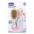 Cepillo y Peine Cerda Natural Chicco Rosado +0M - comprar online