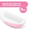Cepillo y Peine Cerda Natural Chicco Rosado +0M - papalotebebes