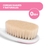 Cepillo y Peine Cerda Natural Chicco Rosado +0M - tienda online