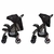 Coche Travel System Ruedas Duales y Plegado One Hand Avanti Gris - papalotebebes