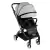 Coche Ultraplegable con Giro 360 Mega Baby Gris/Plateado