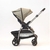 Coche Travel System con Manija Rebatible Bebesit Gris - papalotebebes