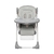 Silla de Comer con Altura Regulable Felcraft Gris - papalotebebes