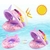 Salvavidas Asiento Inflable Con Visera Unicornio Explorer Fan +6M en internet