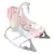 Mecedor Refozado con Sonido y Vibracion Hasta 18kg Priori Rosa