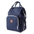 Mochila Maternal Boca de Pez Punti Azul con Puntitos