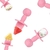 Set de Cubiertos Mini de Silicona Rosa +6M en internet
