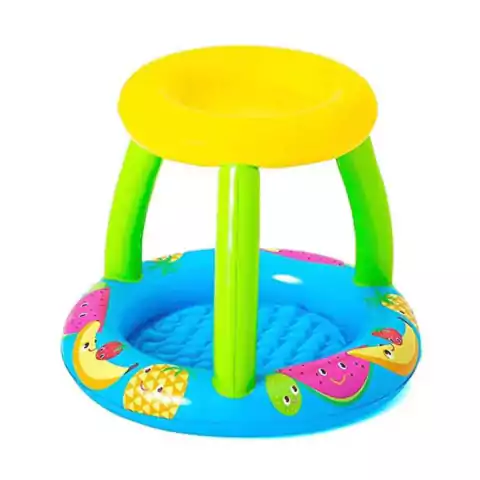Pileta Redonda Inflable con Techo Bestway Frutas