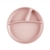 Plato de Silicona Con Divisiones y Ventosa Minikoioi Rosa