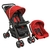 Coche System Travel Ruedas Todoterreno con Giro 360 Felcraft Rojo