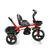 Triciclo Direccional con Toldo y Contenciones Felcraft Rojo en internet