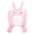 Salida de Baño Con Capucha Para Bebe Priori Conejo Rosa - comprar online