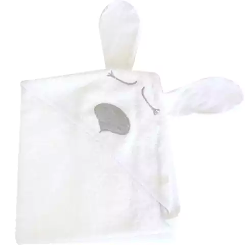 Toallon Chico Para Bebes Priori Gris