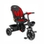 Triciclo Direccional con Giro 360º y Reclinado Rojo - tienda online