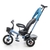 Triciclo Direccional Reforzado Con Giro 360 y Asiento Reclinable Love Rosado - papalotebebes
