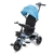 Triciclo Direccional Reforzado Con Giro 360 y Asiento Reclinable Love Celeste