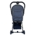 Coche Ultraplegable Compacto con Manija Valija Priori Gris - papalotebebes