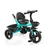 Triciclo Direccional con Toldo y Contenciones Felcraft Verde - comprar online