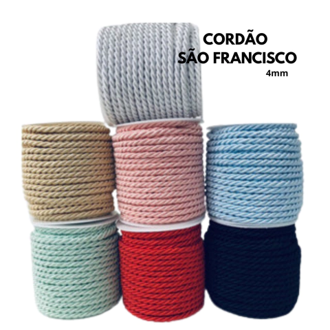 Cordão São Francisco 4 mm (5 metros) - comprar online