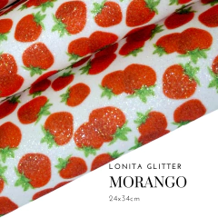 Lonita Glitter Morango 24x34cm (1 unidade)