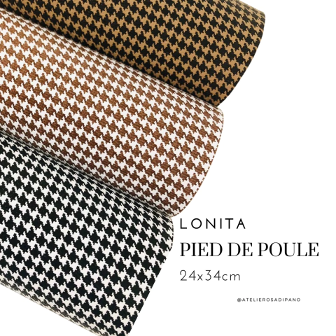 Lonita Pied de Poule 24x34 cm - comprar online