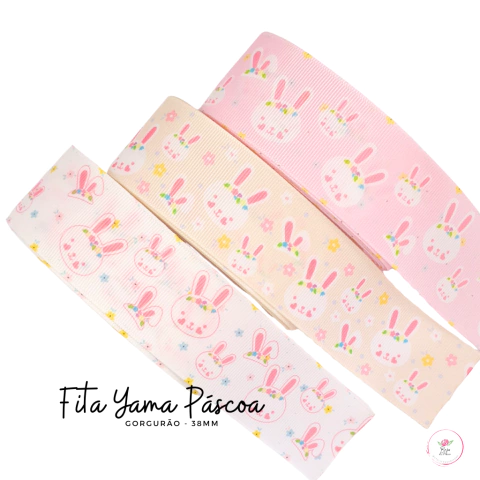 Fita Gorgurão Yama Páscoa 38mm