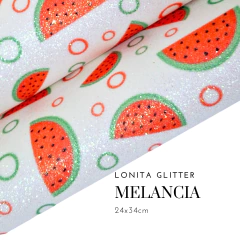 Lonita Glitter Melancia 24x34cm (1 unidade)
