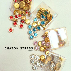 Chaton Strass 10mm (10 unidades) - comprar online