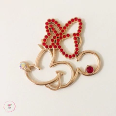 Aplique Minnie Metal com Strass (1 unidade) na internet