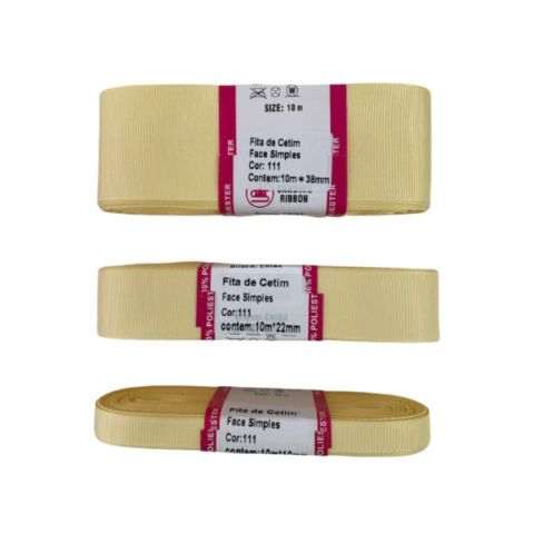 FITA GORGURÃO LISA SANDING COR 111