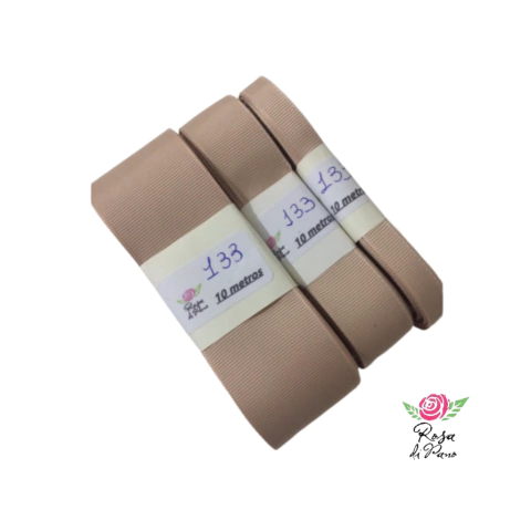 FITA GORGURÃO LISA SANDING COR 133