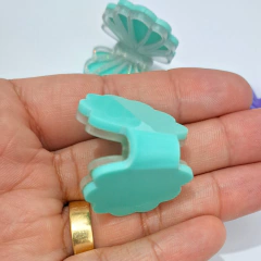Aplique Concha curva acrílico 6,3cm (1 unidades) na internet