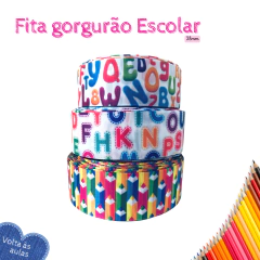 Fita Gorgorão Escolar - 38mm (3 metros)