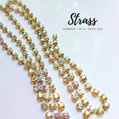 Strass corrente SS 16 (1 metro)
