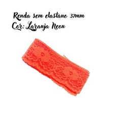 Renda sem elastano 37mm - (3 metros) na internet