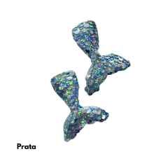 Cauda de Sereia Paete 6,5cm ( 2 unidades) - Atelie Rosa di Pano