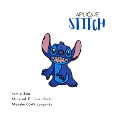Aplique Stitch Emborrachado (Lilo & Stitch) - loja online